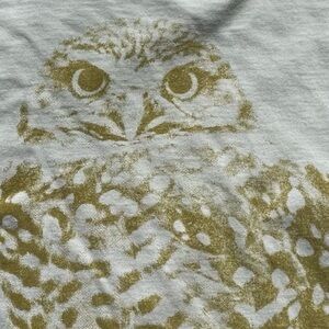 FAUNA SALVOR Projects Ross Menuez Owl Tee T-shirt Vintage Sepia Olive 6 Boy Girl